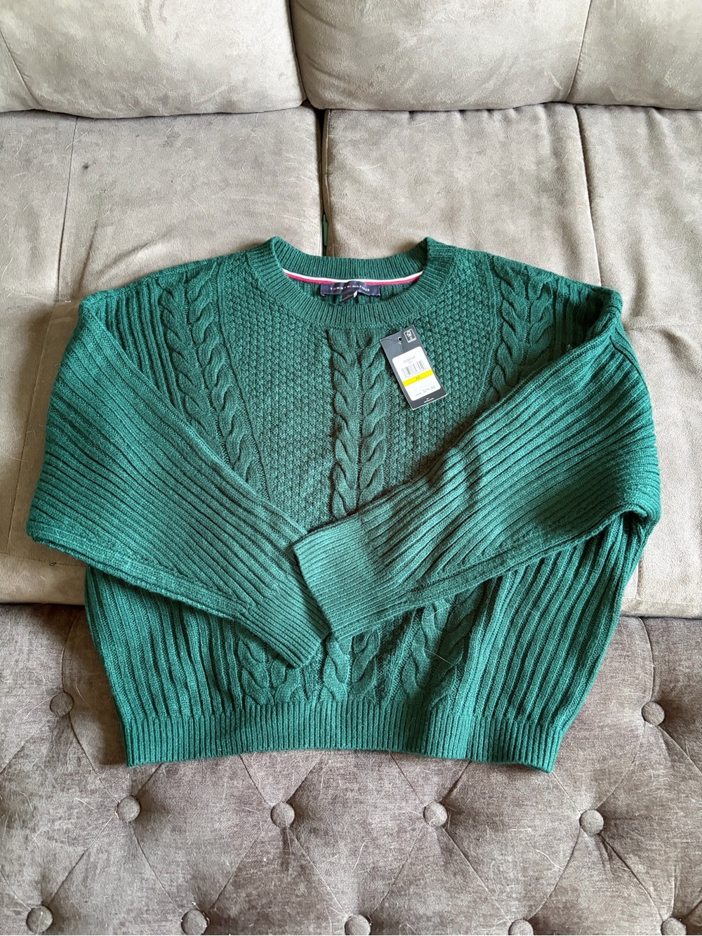 Green Knit Sweater
